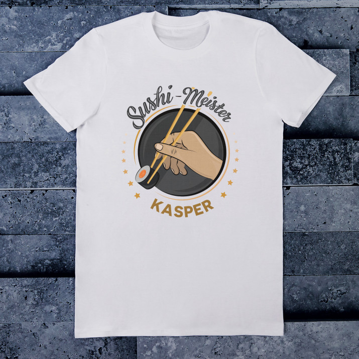 Sushi Master - T-Shirt mit Aufdruck für Herren