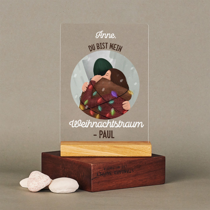 Weihnachtstraum - Druck auf Acrylglas