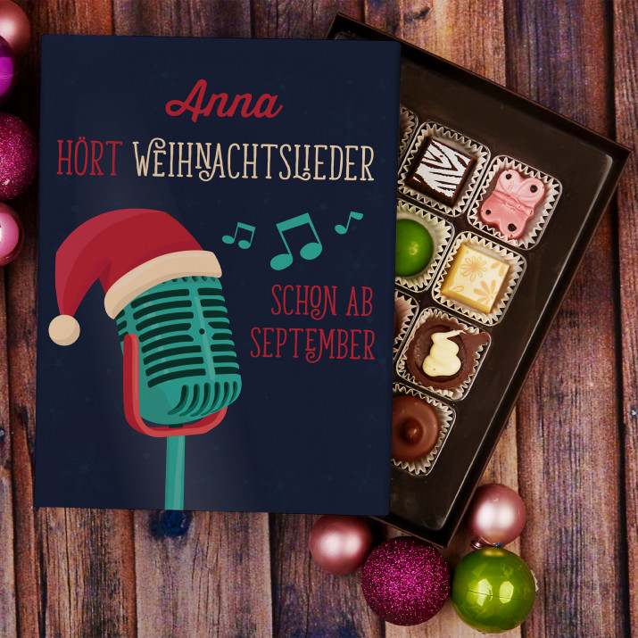 Weihnachtslieder - Belgische Pralinen