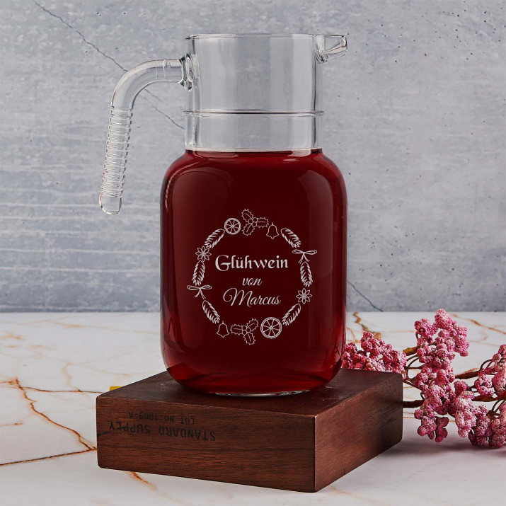 Glühwein - Glaskrug