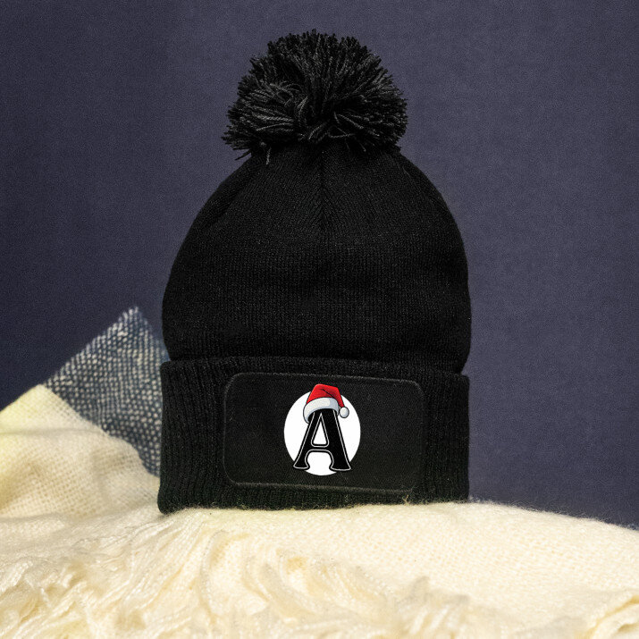 Weihnachts-Initiale - Wintermütze