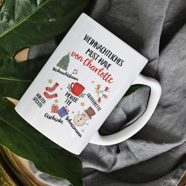 Weihnachtliches Must-Have - Tassen