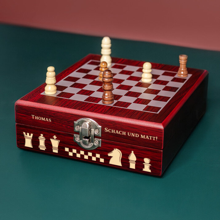 Schach und matt! - Schach-Weinset