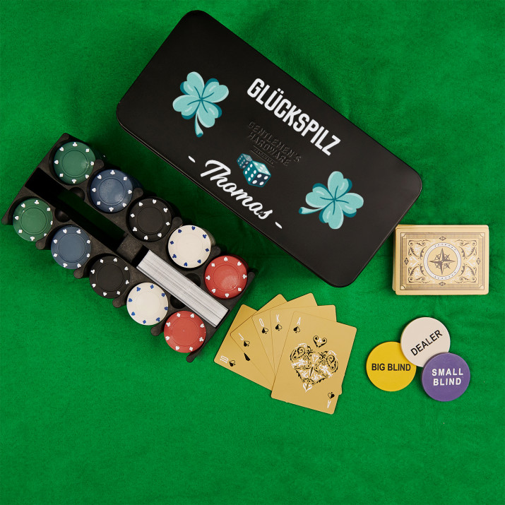 Glückspilz - Pokerset