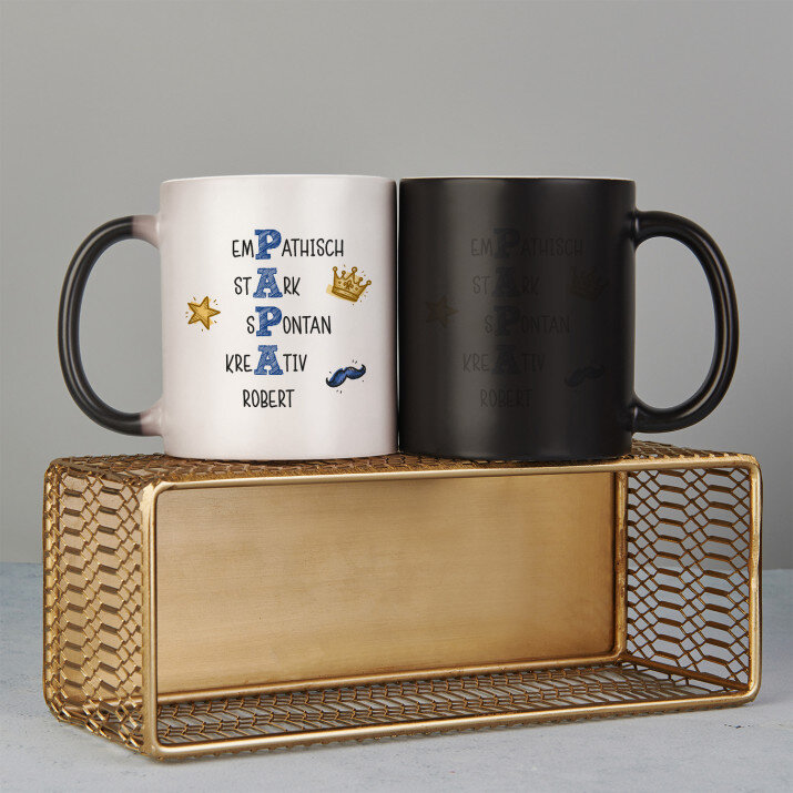 Papa-Kreuzworträtsel - Zaubertasse