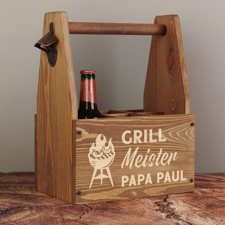 Papa Grillmeister - Flaschenträger