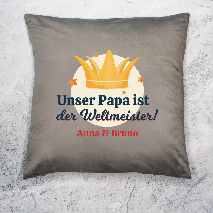 Papa Weltmeister - Kissen