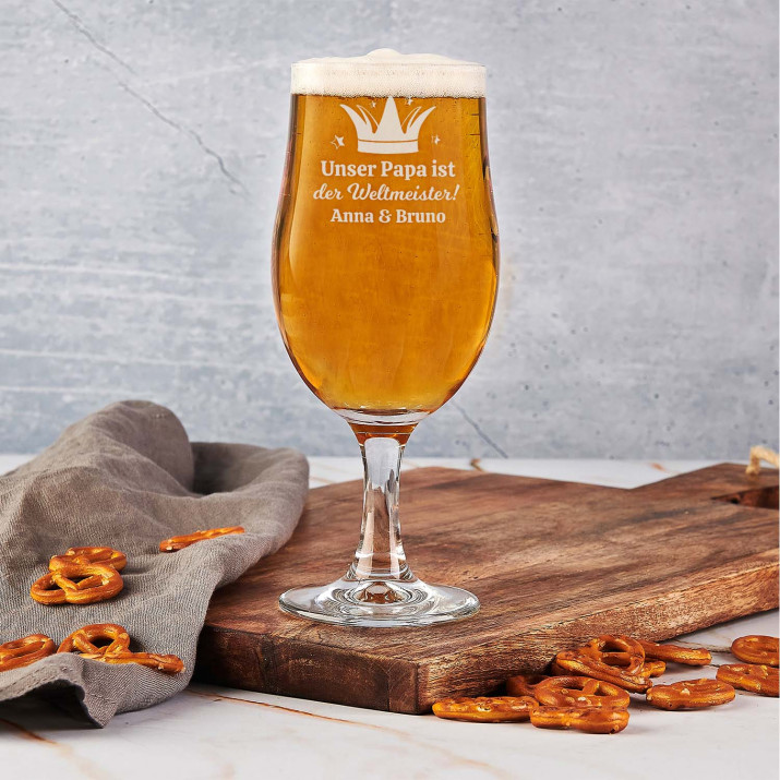Papa der Weltmeister - Bierpokal