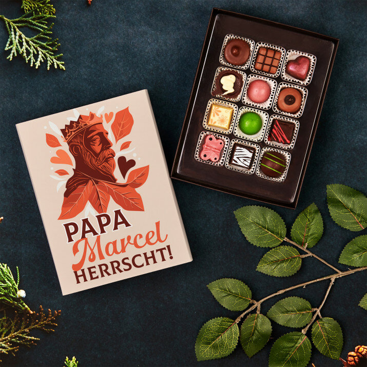 Papa herrscht - Belgische Pralinen
