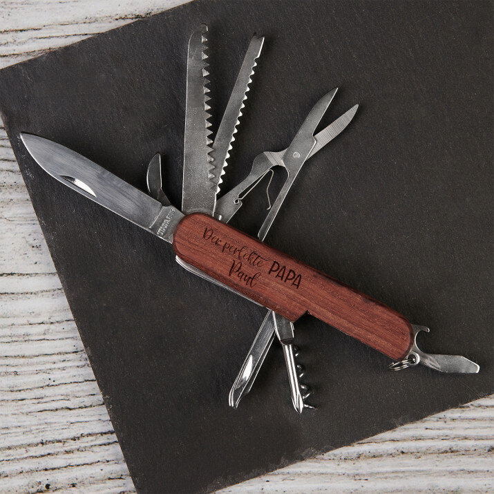 Der perfekte Papa - Taschenmesser mit Gravur