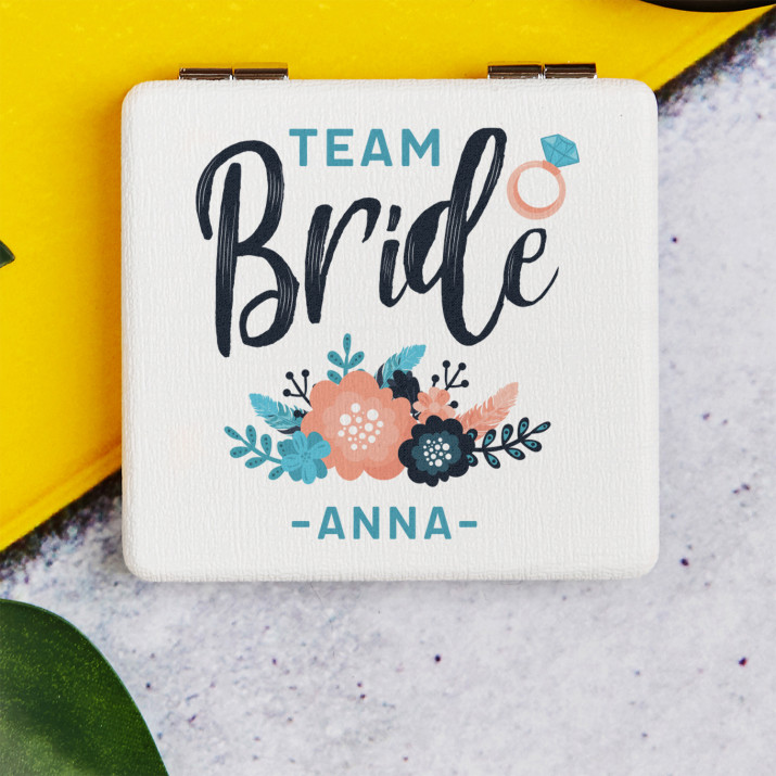 Team Bride - Taschenspiegel