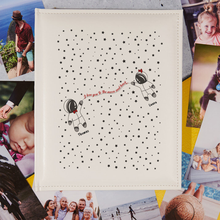 To the moon and back - personalisiertes Fotoalbum