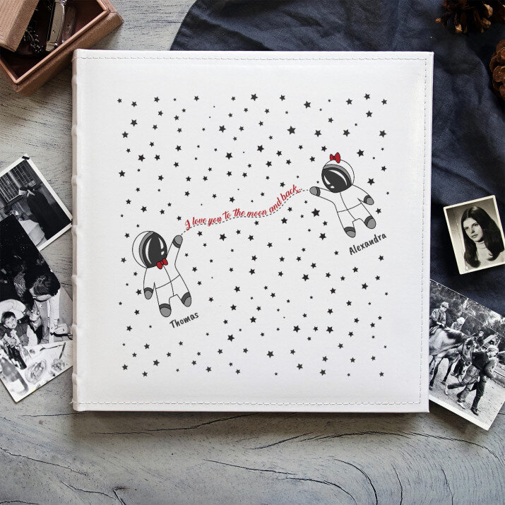 To the moon and back - personalisiertes Fotoalbum To the moon and back - personalisiertes Fotoalbum