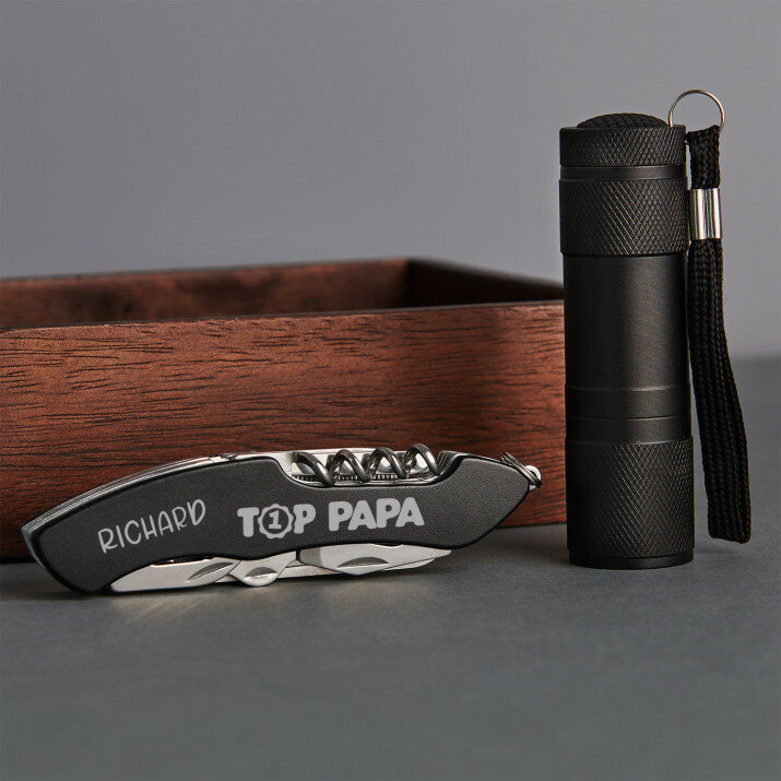 Top papa - Multitool Taschenlampe Set