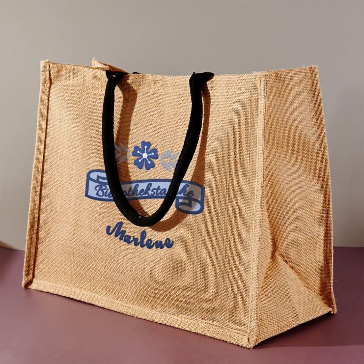 Bibliothekstasche - Jutetasche
