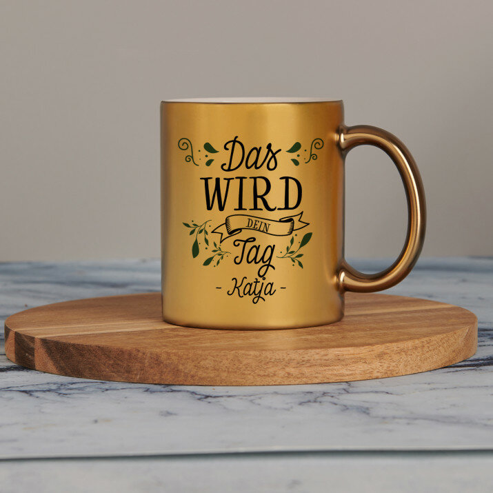 Dein tag - Goldbecher