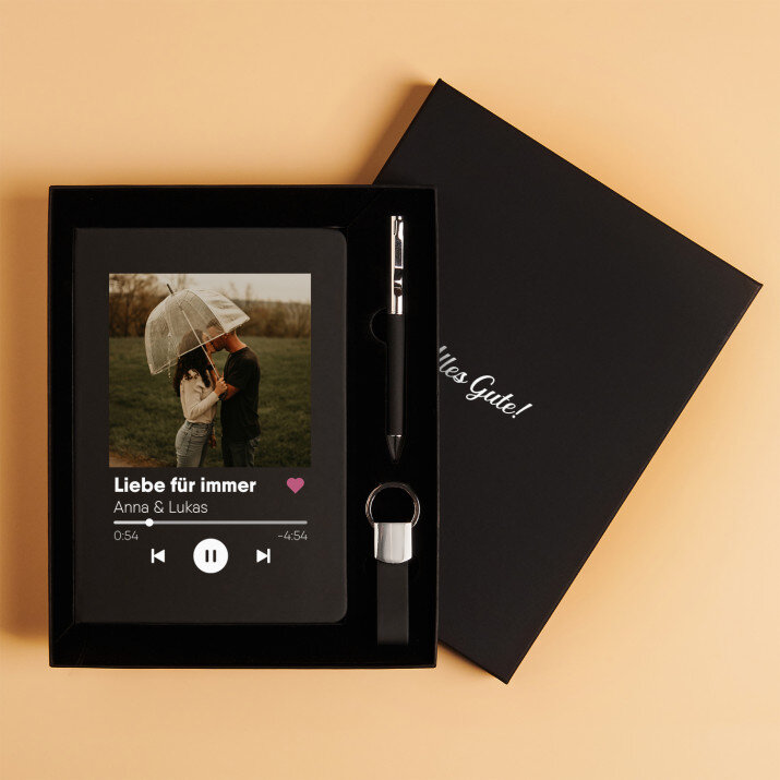 Dein Lied – Spotify - Set mit Notizbuch Dein Lied – Spotify - Set mit Notizbuch