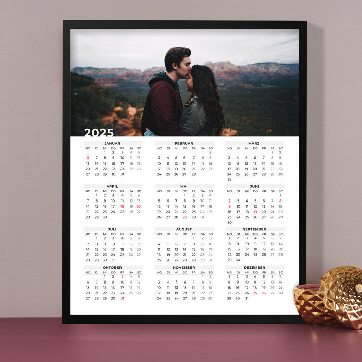 Ihr Foto - Kalender im Rahmen