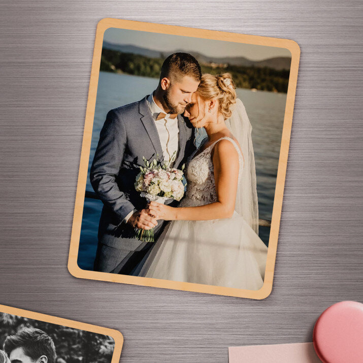 Dein Foto - Holzmagnet