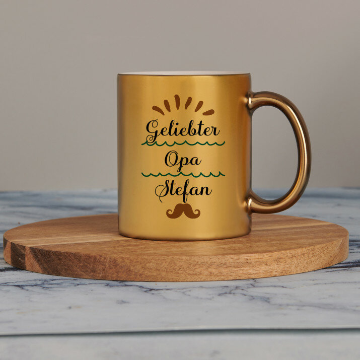 Geliebter opa - Goldbecher