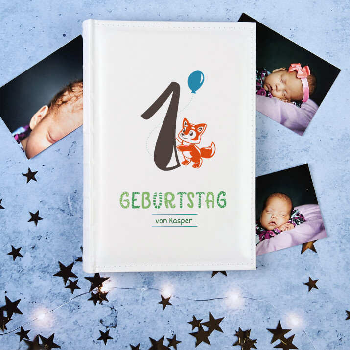Geburtstag - personalisiertes Fotoalbum