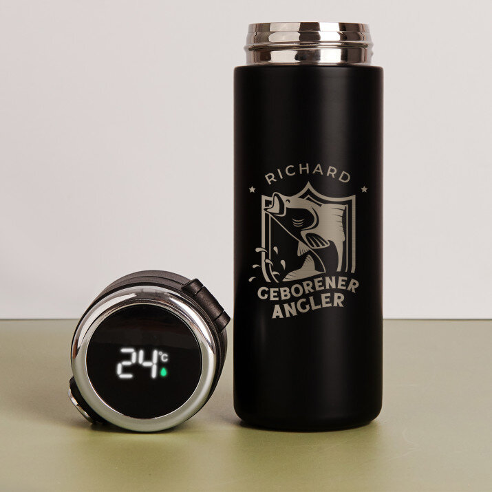 geborener Angler - Thermobecher LED geborener Angler - Thermobecher LED