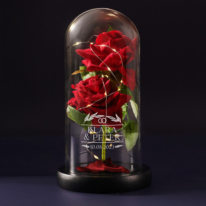 Ihr Tag - Ewige Rose Im Glas