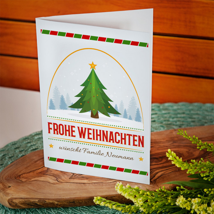 Frohe Weihnachten 2 - Weihnachtskarte