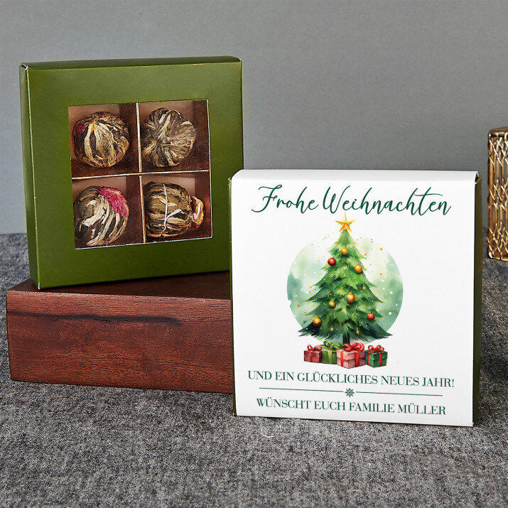 Frohe Weihnachten Weihnachtsbaum - Blühender Tee