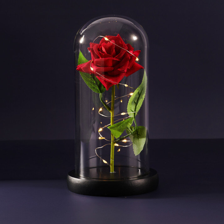Ewige Rose Im Glas