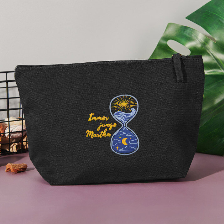 Immer junge - Dunkelblaue Kosmetiktasche