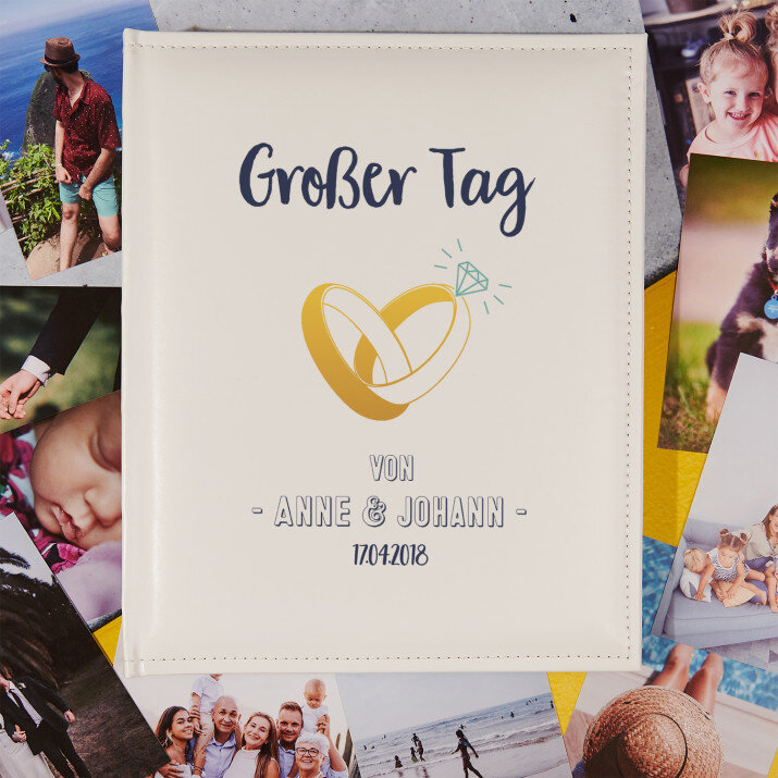 Großer Tag - personalisiertes Fotoalbum