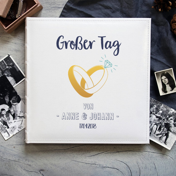 Großer Tag - personalisiertes Fotoalbum Großer Tag - personalisiertes Fotoalbum