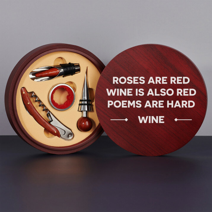 Wine poem - Weinset