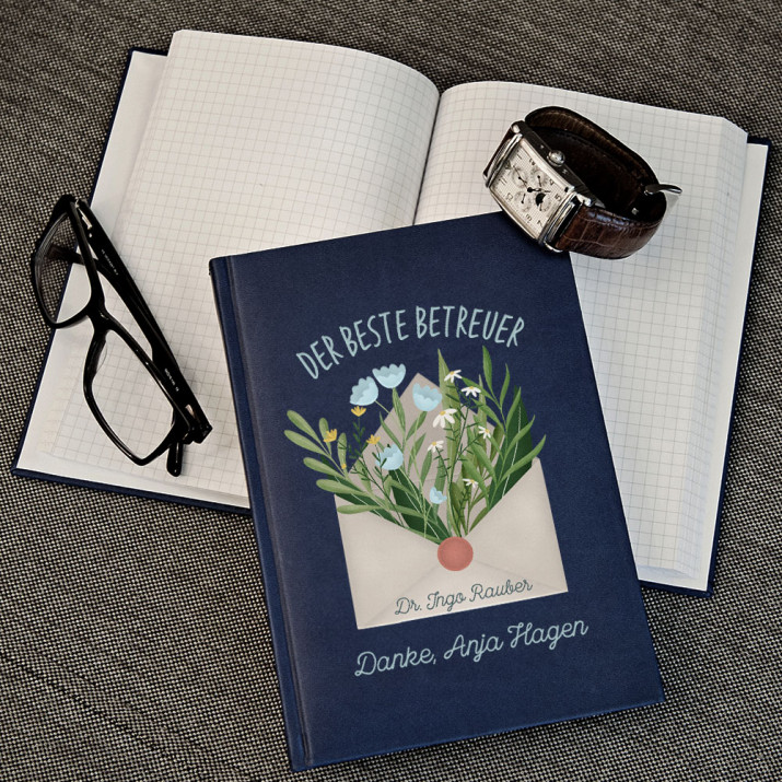 Bester Betreuer - Notizbuch A5 mit Aufdruck
