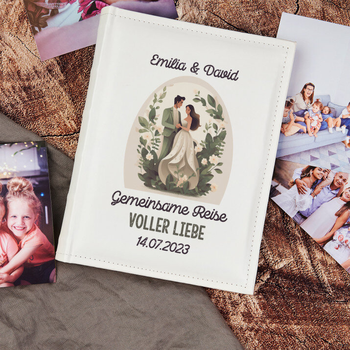 Gemeinsame Reise voller Liebe - personalisiertes Fotoalbum