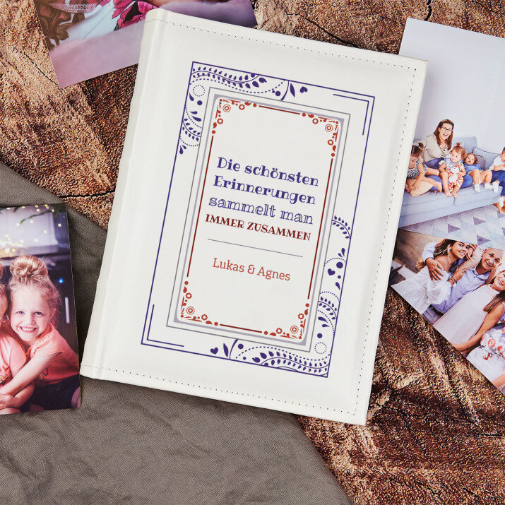 Gemeinsame Erinnerungen - personalisiertes Fotoalbum