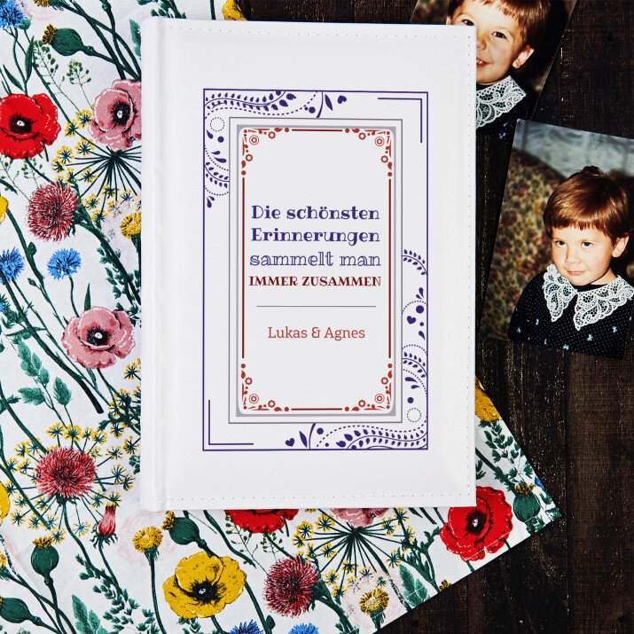 Gemeinsame Erinnerungen - personalisiertes Fotoalbum