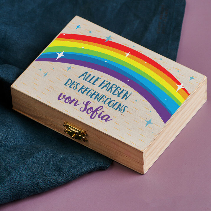 Alle farben des regenbogens - Kunstset für Kinder