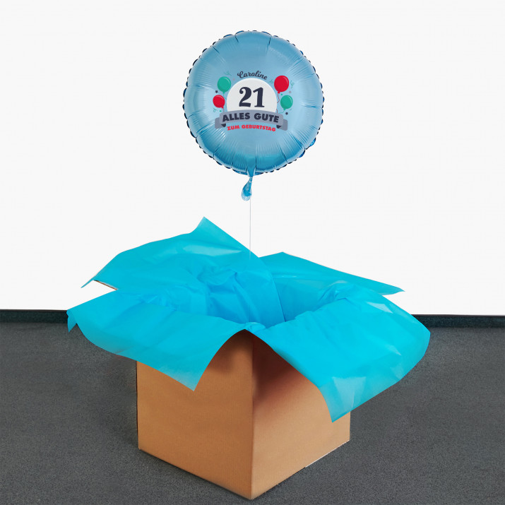 Alles Gute - Heliumballon - Kreis