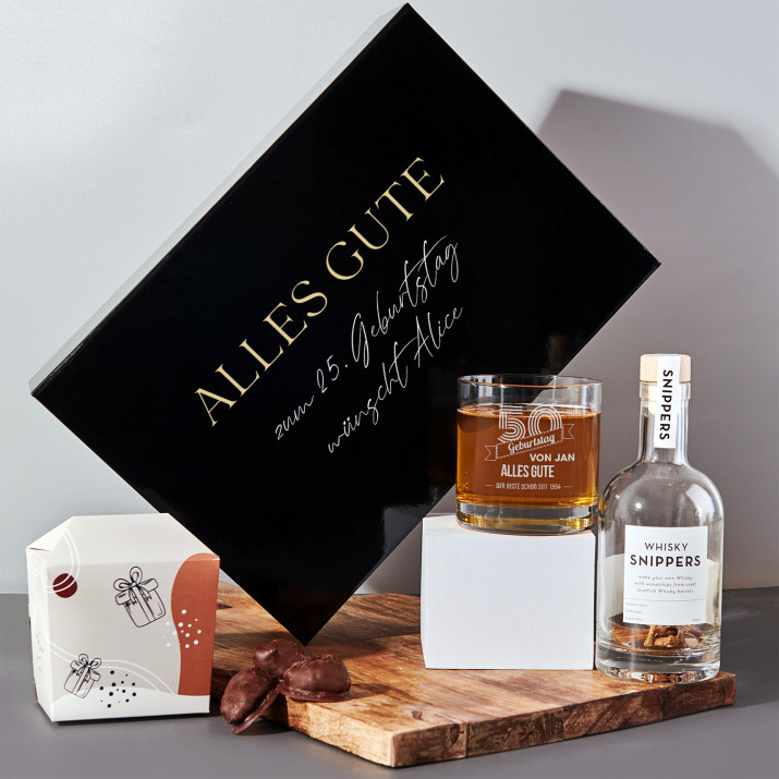 Alles gute - Geschenkset für den Whiskyliebhaber