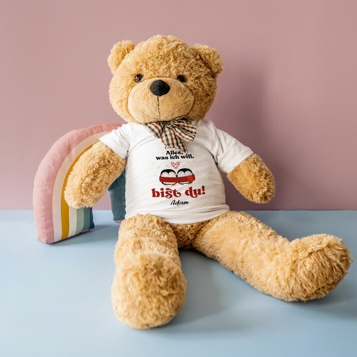 Alles, was ich will, bist du! - eddybär 90 cm