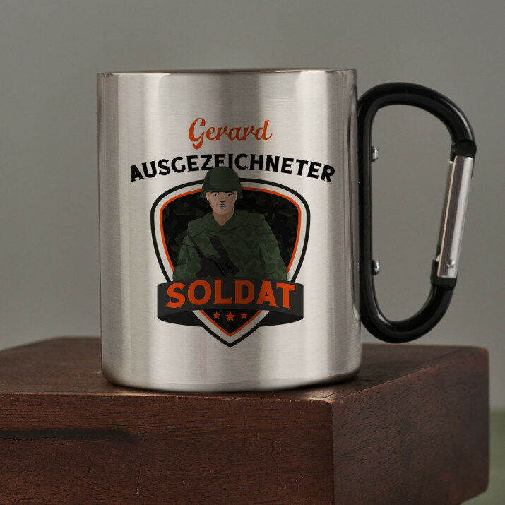 Ausgezeichneter soldat - Karabinerbecher