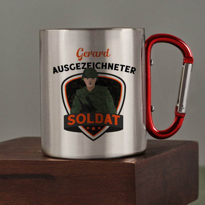 Ausgezeichneter soldat - Karabinerbecher