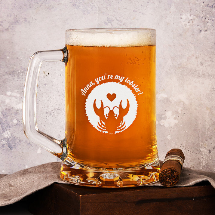 You`re my lobster! - Personalisierter Bierkrug