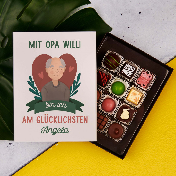 Mit Opa - Belgische Pralinen