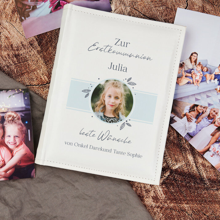 Zur Erstkommunion - personalisiertes Fotoalbum