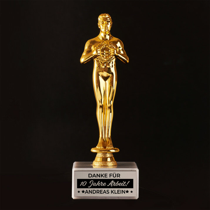 Für Jahre Arbeit - Statuette