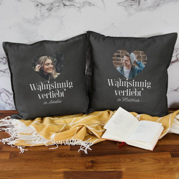 Wahnsinnig verliebt - Kissen-Set