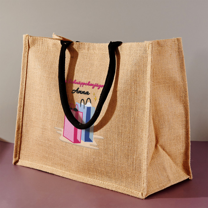 Die schnäppchenjägerin - Jutetasche